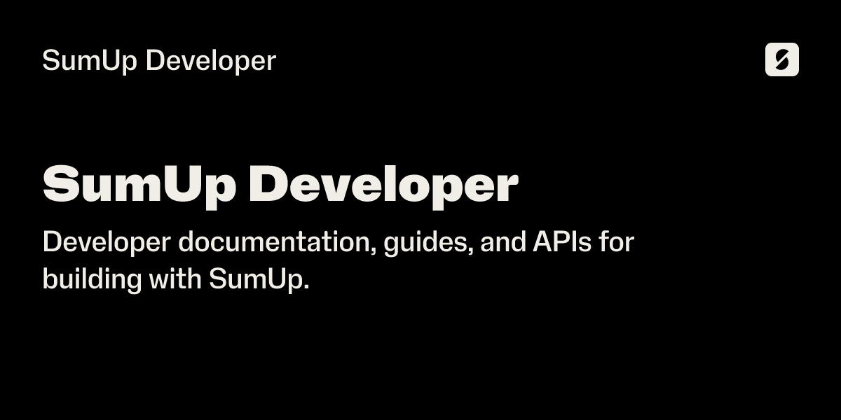 developer.sumup.com